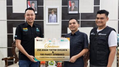 Wali Kota Lhokseumawe Terima Bantuan Sosial BSI, Siap Disalurkan ke Warga