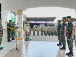 Dandim 0103/Aceh Utara Resmi Lepas Ratusan Personel Jalani Cuti Lebaran