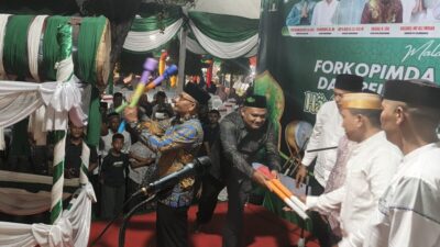 H. Sudirman Hadiri Pelepasan Pawai Takbiran Idul Fitri 1447 H di Lhokseumawe