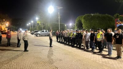 Apel Pengamanan Takbir Idul Fitri 1447 H di Lhokseumawe Dipimpin Kabag Ops, Takbir Keliling Berlangsung Aman dan Lancar