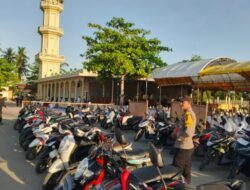 Shalat Idul Fitri di Masjid Mideun Syuhada Berlangsung Khidmat, Polsek Syamtalira Bayu Pastikan Keamanan Jamaah