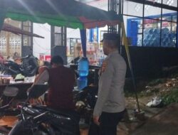 Patroli Malam Polsek Blang Mangat Sasar Titik Rawan, Situasi Kamtibmas Terjaga Kondusif