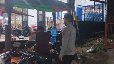 Patroli Malam Polsek Blang Mangat Sasar Titik Rawan, Situasi Kamtibmas Terjaga Kondusif