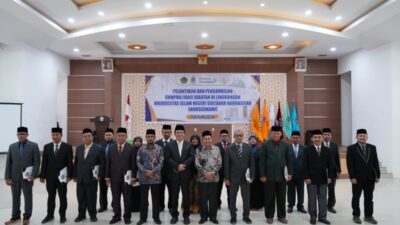 UIN Suna Lantik 16 Pejabat, Rektor Tekankan Komitmen dan Kolaborasi