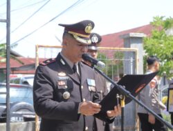 Wakapolres Lhokseumawe Pimpin Upacara Pemakaman Kedinasan Aipda Muhammad Danil