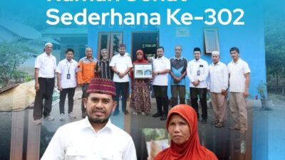 PIM Serahkan Rumah Sehat Sederhana ke-302 kepada Warga Blang Mee