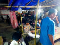 Patroli Malam Polsek Kuta Makmur Sasar Wilayah Rawan, Warga Dihimbau Aktif Jaga Kamtibmas