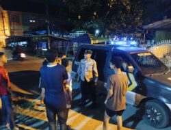 Patroli Malam Polsek Banda Sakti Intensif, Antisipasi Guantibmas di Sejumlah Titik Rawan