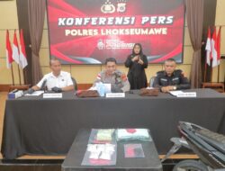 Polres Lhokseumawe Gagalkan Transaksi Sabu 1,5 Kg, Satu Pelaku Ditangkap Tiga DPO