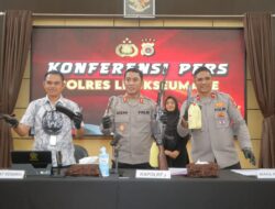 Polres Lhokseumawe Ungkap Kasus Senpi Ilegal, Dua Tersangka Diamankan, Satu DPO Diburu