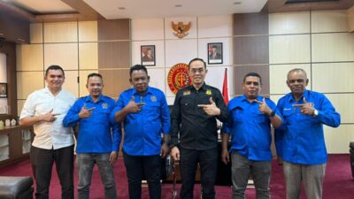 Sinergi Pers dan Penegak Hukum, PWI Aceh Utara Audiensi dengan Kajari