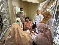 Polres Lhokseumawe Gelar Pemeriksaan HIV dan IMS untuk Tahanan, Seluruhnya Dinyatakan Negatif