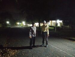 Patroli Malam Polsek Muara Satu Sasar Permukiman dan Objek Vital, Situasi Kamtibmas Terjaga Kondusif