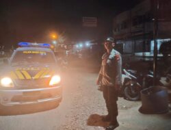 Patroli Malam Polsek Banda Sakti Intensif, Polisi Sasar Titik Rawan dan Kerumunan Remaja