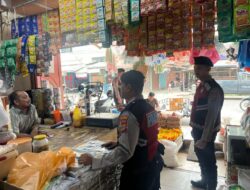 Patroli Kota Presisi di Pusat Ekonomi, Sat Samapta Polres Lhokseumawe Hadirkan Rasa Aman bagi Masyarakat