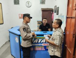 Patroli Malam di Terminal, Polsek Banda Sakti Antisipasi Guantibmas dan Beri Rasa Aman Penumpang