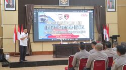 Sat Tahti Polres Lhokseumawe Ikuti Supervisi Dit Tahti Polda Aceh, Perkuat SOP Evakuasi Tahanan Saat Bencana