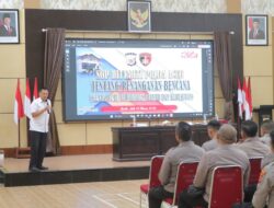 Sat Tahti Polres Lhokseumawe Ikuti Supervisi Dit Tahti Polda Aceh, Perkuat SOP Evakuasi Tahanan Saat Bencana