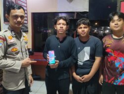 Gerak Cepat Polsek Muara Satu, HP Mahasiswa Hilang di Kos Berhasil Ditemukan dalam Hitungan Jam
