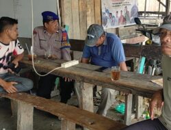 Patroli Dialogis Sat Pol Airud Polres Lhokseumawe, Imbau Nelayan Waspada Cuaca dan Jaga Kebersihan