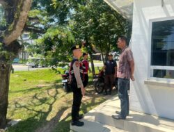 Patroli Kota Presisi Sat Samapta Polres Lhokseumawe, Jaga Keamanan di Pusat Perekonomian