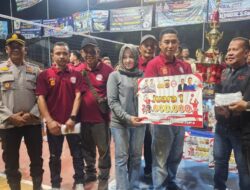 Kapolres Lhokseumawe Resmi Tutup Turnamen Voli Semi Open Cup II 2026, Aneuk Agam VC Tampil sebagai Juara