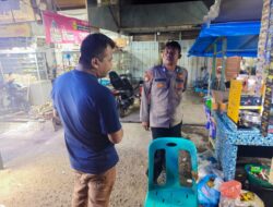Patroli Malam Humanis, Polsek Kuta Makmur Cegah Gangguan Kamtibmas dan Jaga Kondusivitas Wilayah
