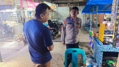 Patroli Malam Humanis, Polsek Kuta Makmur Cegah Gangguan Kamtibmas dan Jaga Kondusivitas Wilayah