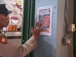 Antisipasi El Nino, Polsek Meurah Mulia Sebarkan Imbauan Kapolres di Titik Keramaian