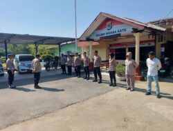 Kapolsek Muara Satu Pimpin Apel Pagi, Tekankan Disiplin dan Peningkatan Patroli Kamtibmas