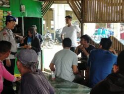 Patroli Dialogis di PPI Pusong Lama, Sat Polairud Lhokseumawe Imbau Nelayan Waspada Cuaca Ekstrem dan Cegah Premanisme