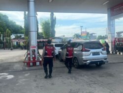 Patroli Kota Presisi di Pusat Ekonomi, Sat Samapta Polres Lhokseumawe Cegah Guantibmas dan Antisipasi Pungli