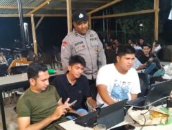 Saweu Keude Kupi, Polisi Ajak Warga Samudera Bijak Bermedsos dan Jaga Kamtibmas