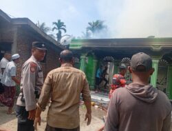 Polisi Gerak Cepat Datangi Lokasi Kebakaran, Rumah Warga di Syamtalira Bayu Ludes Terbakar