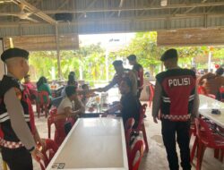 Jaga Kondusivitas Pasar, Patroli Kota Presisi Sambangi Pusat Keramaian di Lhokseumawe