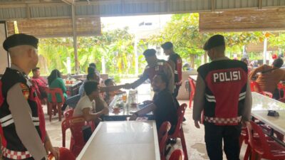 Jaga Kondusivitas Pasar, Patroli Kota Presisi Sambangi Pusat Keramaian di Lhokseumawe