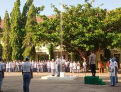 Kapolsek Banda Sakti Jadi Pembina Upacara di SMAN 2 Lhokseumawe, Sosialisasikan Bahaya Tawuran, Balap Liar dan Narkoba