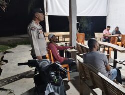 Patroli Malam Polsek Meurah Mulia Antisipasi Guantibmas, Warga Diajak Jaga Kamtibmas Bersama