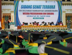 Wisuda Perdana UIN SUNA 760 Lulusan, Akreditasi Unggul, dan Hadiah S2-S3 untuk Mahasiswa Terbaik