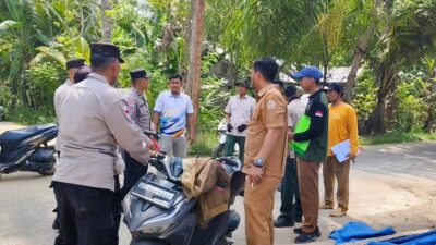 Polres Lhokseumawe Beri Penyuluhan Kamtibmas kepada Warga Terdampak Banjir di Ujung Pacu
