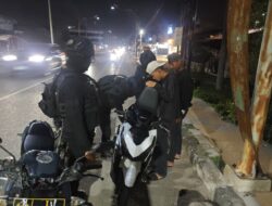 Tim Star Reborn Polres Lhokseumawe Amankan 10 Sepeda Motor, Tindak Kenakalan Remaja di Keude Cunda