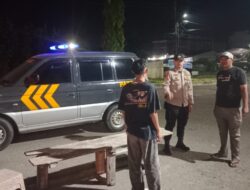 Patroli Malam Polsek Banda Sakti Intensif, Situasi Kamtibmas Terjaga Aman dan Kondusif