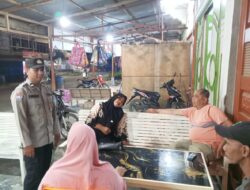 Patroli Dialogis Polsek Sawang, Polisi Sasar Titik Keramaian Cegah Gangguan Kamtibmas