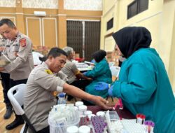 Ratusan Personel Polres Lhokseumawe dan Brimob Den B Jeulikat Ikuti Rikkes Berkala, Pastikan Kesiapan Fisik dan Mental