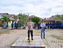Kapolsek Blang Mangat Jadi Pembina Upacara di SMAN 6 Lhokseumawe, Tanamkan Disiplin dan Kepedulian Sosial