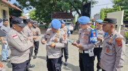 Propam Polres Lhokseumawe Sidak Polsek Jajaran, Tekankan Disiplin dan Larangan Judi Online