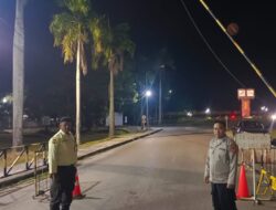 Patroli Tengah Malam Polsek Muara Satu Sambangi Kawasan PT PAG, Antisipasi Gangguan Kamtibmas