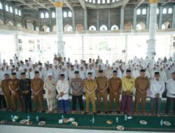 Kapolres Lhokseumawe Hadiri Peusijuek Jamaah Haji 2026, Doakan Jamaah Raih Haji Mabrur