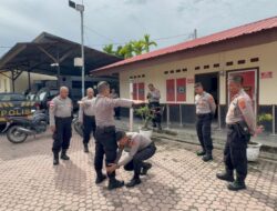 Ditpamobvit Polda Aceh Supervisi Penggunaan Secdoor dan Metal Detector di Polres Lhokseumawe