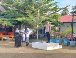 Kapolsek Syamtalira Bayu Jadi Pembina Upacara di SMAN 1 Bayu, Sampaikan Pesan Disiplin dan Bijak Bermedsos